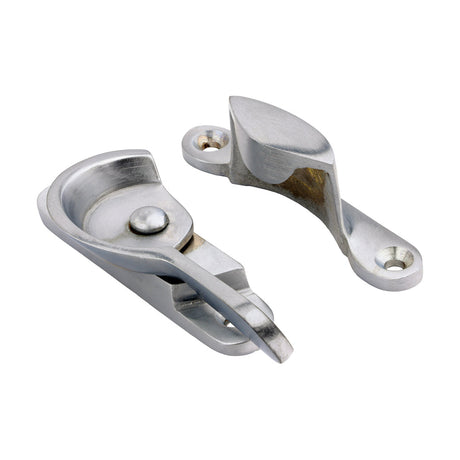 This is an image of Timco - Fitch Pattern Sash Fastener - Satin Chrome 68 x 14 (1 Each Bag) 949304