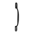This is an image of Timco - Traditional Pattern Sash Pull Handle - Matt Black 160mm (1 Each TIMpac) 949305P