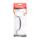 This is an image of Timco - Traditional Pattern Sash Pull Handle - Matt Black 160mm (1 Each TIMpac) 949305P