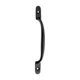 This is an image of Timco - Traditional Pattern Sash Pull Handle - Matt Black 160mm (1 Each Bag) 949305