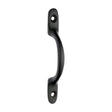 This is an image of Timco - Traditional Pattern Sash Pull Handle - Matt Black 100mm (1 Each Bag) 949322