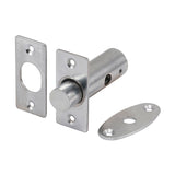 This is an image of Timco - Window Rack Bolts - Satin Chrome 42mm (2 Pieces Bag) 949456