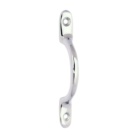 This is an image of Timco - Traditional Pattern Sash Pull Handle - Polished Chrome 100mm (1 Each Bag) 949569