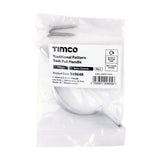 This is an image of Timco - Traditional Pattern Sash Pull Handle - Satin Chrome 100mm (1 Each Bag) 949648