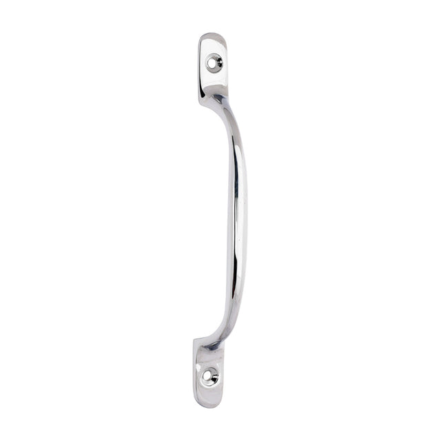 This is an image of Timco - Traditional Pattern Sash Pull Handle - Polished Chrome 160mm (1 Each TIMpac) 949677P