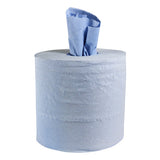 This is an image of Timco - Centrefeed Rolls - Blue - Economy 60m x 170mm (6 Pieces Pack) 973169
