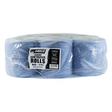 This is an image of Timco - Centrefeed Rolls - Blue - Economy 60m x 170mm (6 Pieces Pack) 973169
