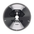 This is an image of Timco - -5Ãƒâ€šÃ‚Â° Circular Saw Blade 250 x 30 x 80T (1 Each Clamshell) A2503080