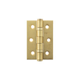 Quality image of Atlantic CE Fire Rated Grade 7 Ball Bearing Hinges 3" x 2" x 2mm - Satin Brass | Sku. a2h322sb | available from Trade Door Handles.