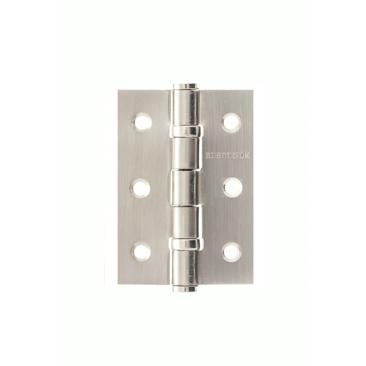 Quality image of Atlantic CE Fire Rated Grade 7 Ball Bearing Hinges 3" x 2" x 2mm - Satin Stainless Steel | Sku. a2h322sss | available from Trade Door Handles.