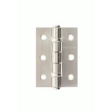Quality image of Atlantic CE Fire Rated Grade 7 Ball Bearing Hinges 3" x 2" x 2mm - Satin Stainless Steel | Sku. a2h322sss | available from Trade Door Handles.