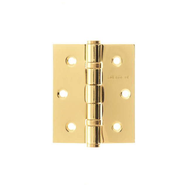 Quality image of Atlantic Ball Bearing Hinges 3" x 2.5" x 2.5mm - Polished Brass | Sku. a2hb32525bp | available from Trade Door Handles.