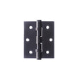 Quality image of Atlantic Ball Bearing Hinges 3" x 2.5" x 2.5mm - Matt Black | Sku. a2hb32525mb | available from Trade Door Handles.