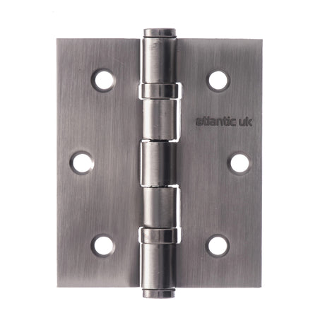 Quality image of Atlantic Ball Bearing Hinges 3" x 2.5" x 2.5mm - Matt Gun Metal | Sku. a2hb32525mbn | available from Trade Door Handles.