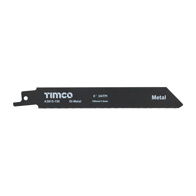 This is an image of Timco - Reciprocating Saw Blades - Metal Cutting - Bi-Metal - S922AF S922AF (5 Pieces Pack) A3015-150