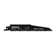 This is an image of Timco - Reciprocating Saw Blades - Wood with Nails Cutting - Bi-Metal - S610VF S610VF (5 Pieces Pack) A3020-150