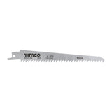 This is an image of Timco - Reciprocating Saw Blades - Wood Cutting - High Carbon Steel - S644D S644D (5 Pieces Pack) A3021-150