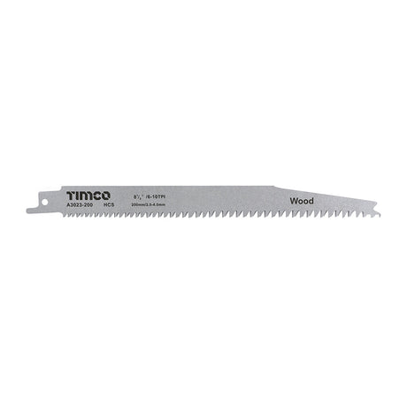 This is an image of Timco - Reciprocating Saw Blades - Wood Cutting - High Carbon Steel - S2345X S2345X (5 Pieces Pack) A3023-200