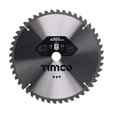 This is an image of Timco - -5Ãƒâ€šÃ‚Â° Circular Saw Blade 305 x 30 x 48T (1 Each Clamshell) A3053048