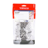 This is an image of Timco - Clout Nails - Aluminium 38 x 3.35mm (0.25 Kg TIMbag) ACN38B