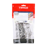 This is an image of Timco - Clout Nails - Aluminium 45 x 3.35mm (0.25 Kg TIMbag) ACN45B