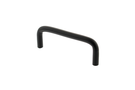 Quality image of Atlantic D Cabinet Pull Handle 100mm x 10mm - Matt Black | Sku. acpc10010mb | available from Trade Door Handles.