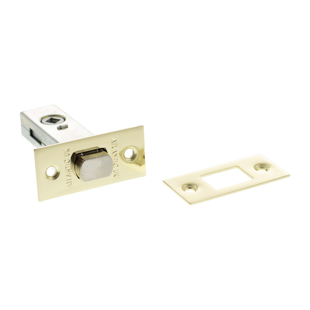 Quality image of Atlantic Tubular Deadbolt 2.5" - Polished Brass | Sku. adb25pb | available from Trade Door Handles.