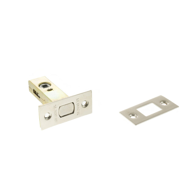 Quality image of Atlantic Tubular Deadbolt 2.5"` - Polished Nickel | Sku. adb25pn | available from Trade Door Handles.