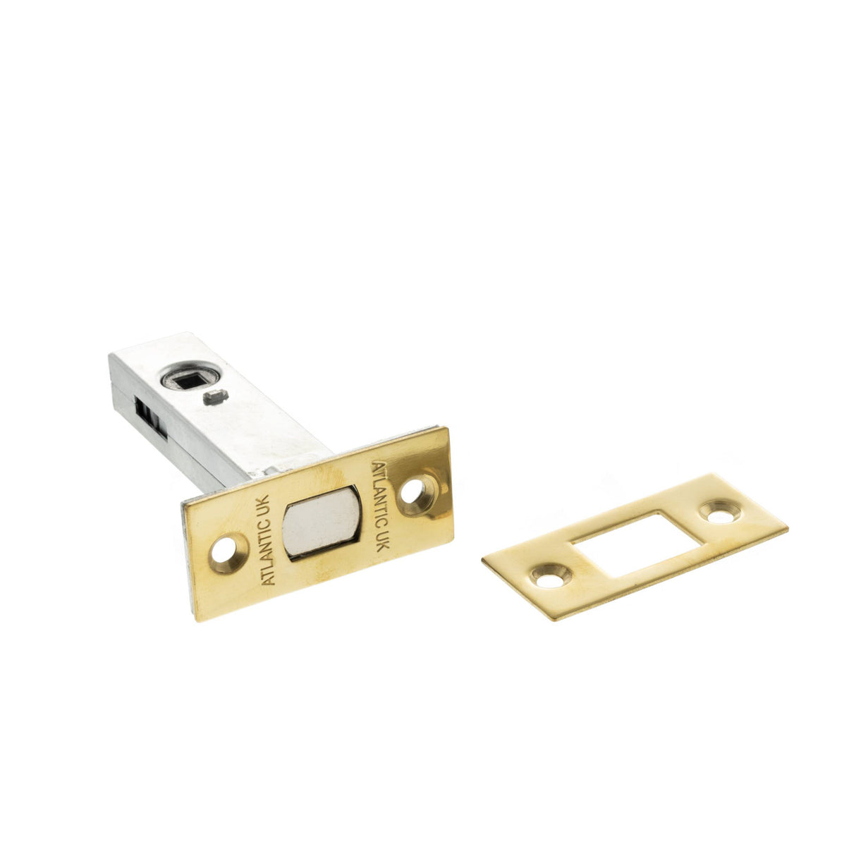 Quality image of Atlantic Tubular Deadbolt 3" - Raw Brass | Sku. adb3rb | available from Trade Door Handles.