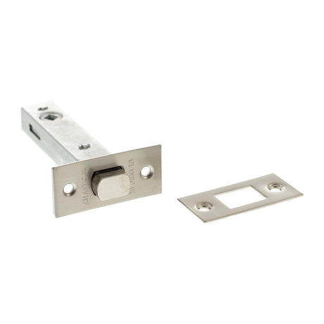 Quality image of Atlantic Tubular Deadbolt 4" - Satin Nickel | Sku. adb4sn | available from Trade Door Handles.