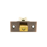 Quality image of Atlantic Fire-Rated CE Marked Bolt Through Tubular Deadbolt 2.5" - Antique Copper | Sku. adbce25ac | available from Trade Door Handles.