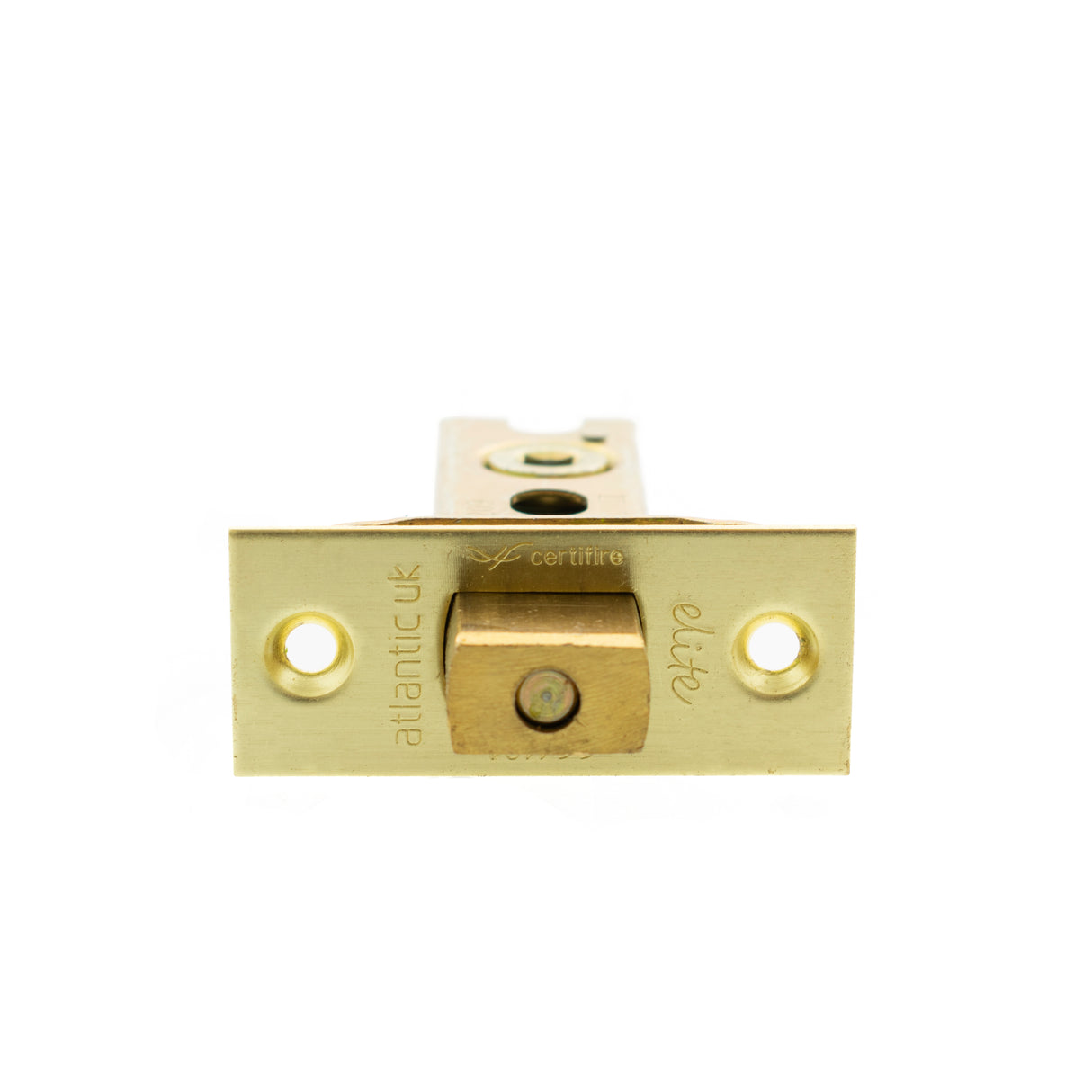 Quality image of Atlantic Fire-Rated CE Marked Bolt Through Tubular Deadbolt 2.5" - Satin Brass | Sku. adbce25sb | available from Trade Door Handles.