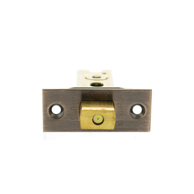 Quality image of Atlantic Fire-Rated CE Marked Bolt Through Heavy Duty Tubular Deadbolt 3" - Antique Copper | Sku. adbce3ac | available from Trade Door Handles.
