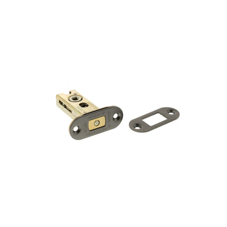 Quality image of Atlantic Radius Fire-Rated CE Marked Bolt Through Tubular Deadbolt 2.5" - Distressed Silver | Sku. adbrce25ds | available from Trade Door Handles.