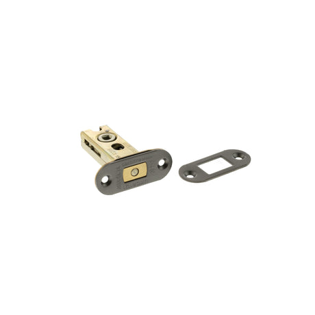 Quality image of Atlantic Radius Fire-Rated CE Marked Bolt Through Tubular Deadbolt 2.5" - Matt Gun Metal | Sku. adbrce25mbn | available from Trade Door Handles.