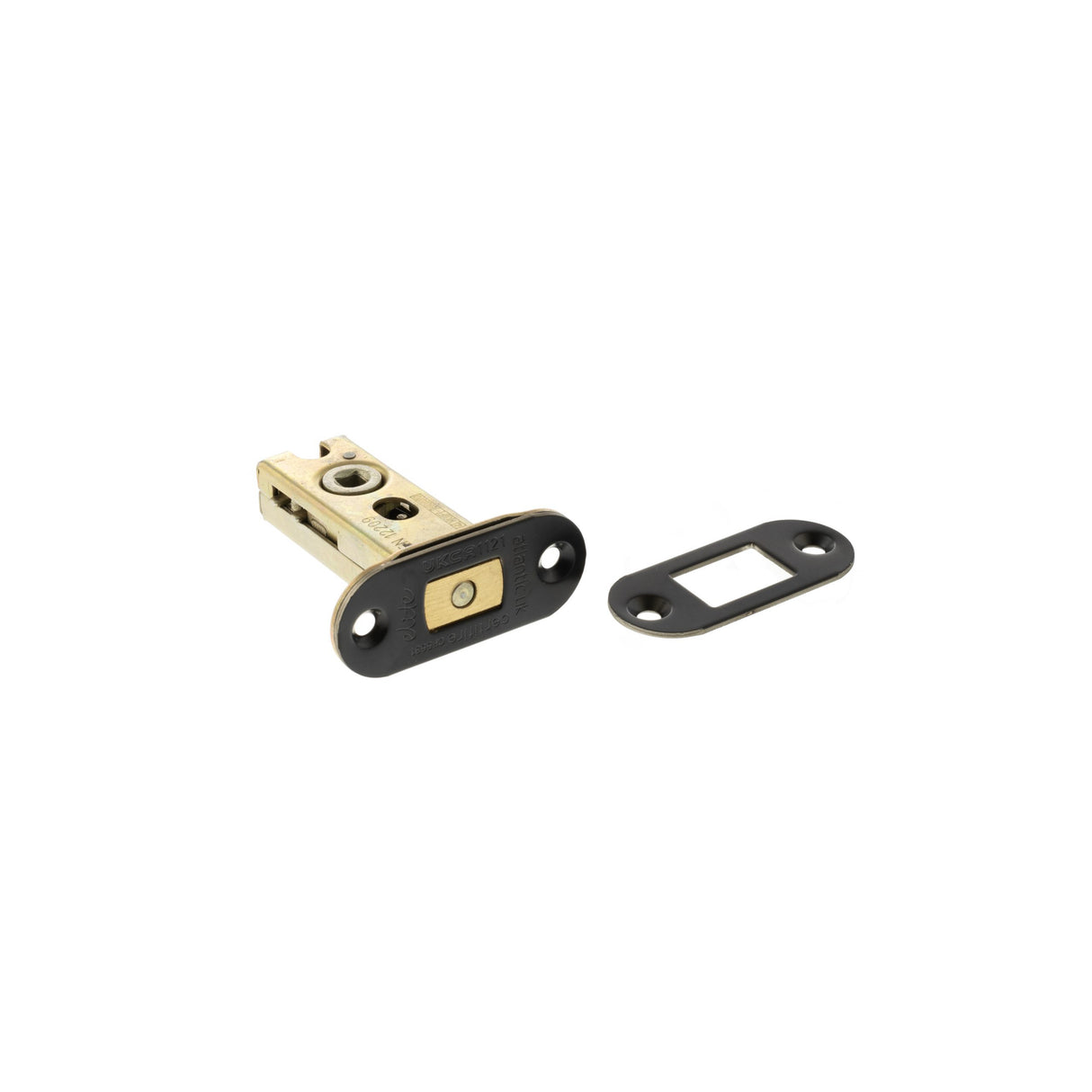 Quality image of Atlantic Radius Fire-Rated CE Marked Bolt Through Tubular Deadbolt 2.5" - Urban Dark Bronze | Sku. adbrce25udb | available from Trade Door Handles.
