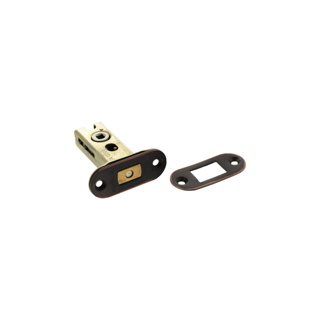Quality image of Atlantic Radius Fire-Rated CE Marked Bolt Through Tubular Deadbolt 3" - Antique Copper | Sku. adbrce3ac | available from Trade Door Handles.