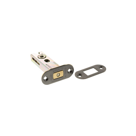 Quality image of Atlantic Radius Fire-Rated CE Marked Bolt Through Tubular Deadbolt 3" - Distressed Silver | Sku. adbrce3ds | available from Trade Door Handles.