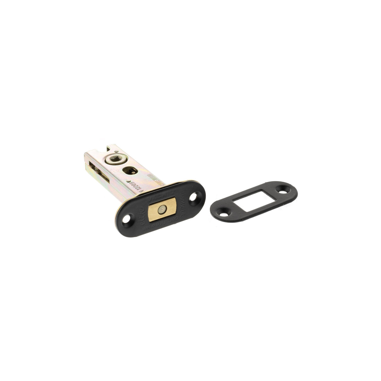 Quality image of Atlantic Radius Fire-Rated CE Marked Bolt Through Tubular Deadbolt 3" - Matt Black | Sku. adbrce3mb | available from Trade Door Handles.