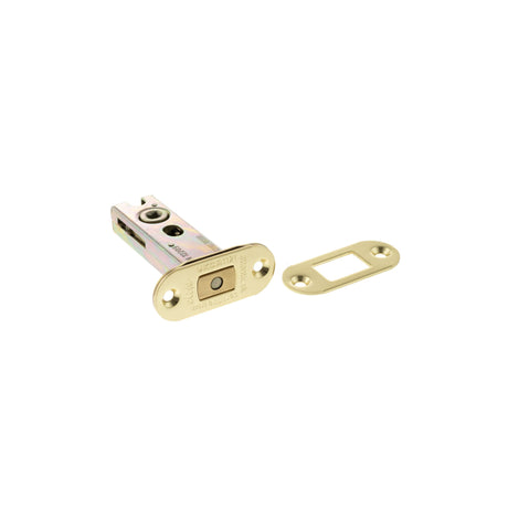 Quality image of Atlantic Radius Fire-Rated CE Marked Bolt Through Tubular Deadbolt 3" - Polished Brass | Sku. adbrce3pb | available from Trade Door Handles.