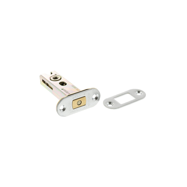 Quality image of Atlantic Radius Fire-Rated CE Marked Bolt Through Tubular Deadbolt 3" - Satin Chrome | Sku. adbrce3sc | available from Trade Door Handles.