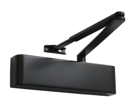 Quality image of Atlantic Premium Grade Door Closer -max 110kg,DDA,Adj,Slimline - Matt Black | Sku. adc925mb | available from Trade Door Handles.