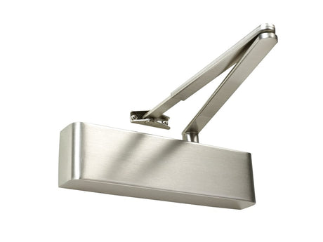 Quality image of Atlantic Premium Grade Door Closer -max 110kg,DDA,Adj,Slimline - Satin Nickel | Sku. adc925snp | available from Trade Door Handles.