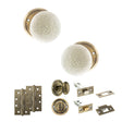 Quality image of Old English Skipton Door Knob Pack (Bathroom Set - 4" Deadbolt, 4" Slim Knuckle Hinges x2) - Antique Brass | Sku. adpoe59cmkcab65 | available from Trade Door Handles.
