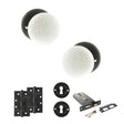 Quality image of Old English Skipton Door Knob Pack (Lock Set - Horizontal Sashlock, 4" Slim Knuckle Hinges x2) - Matt Black | Sku. adpoe59cmkwhmb73 | available from Trade Door Handles.