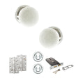 Quality image of Old English Skipton Door Knob Pack (Lock Set - Horizontal Sashlock, 4" Slim Knuckle Hinges x2) - Polished Chrome | Sku. adpoe59cmkwhpc73 | available from Trade Door Handles.
