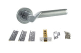 Quality image of Atlantic Hawaii Door Pack Bundle (3" Latch, 3"x2" Hingesx3) - Satin Chrome/Polished Chrome | Sku. adpbs38rscpc3 | available from Trade Door Handles.