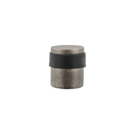 Quality image of Atlantic Cylinder Premium Floor Mounted Door Stop - Distressed Silver | Sku. adscpds | available from Trade Door Handles.