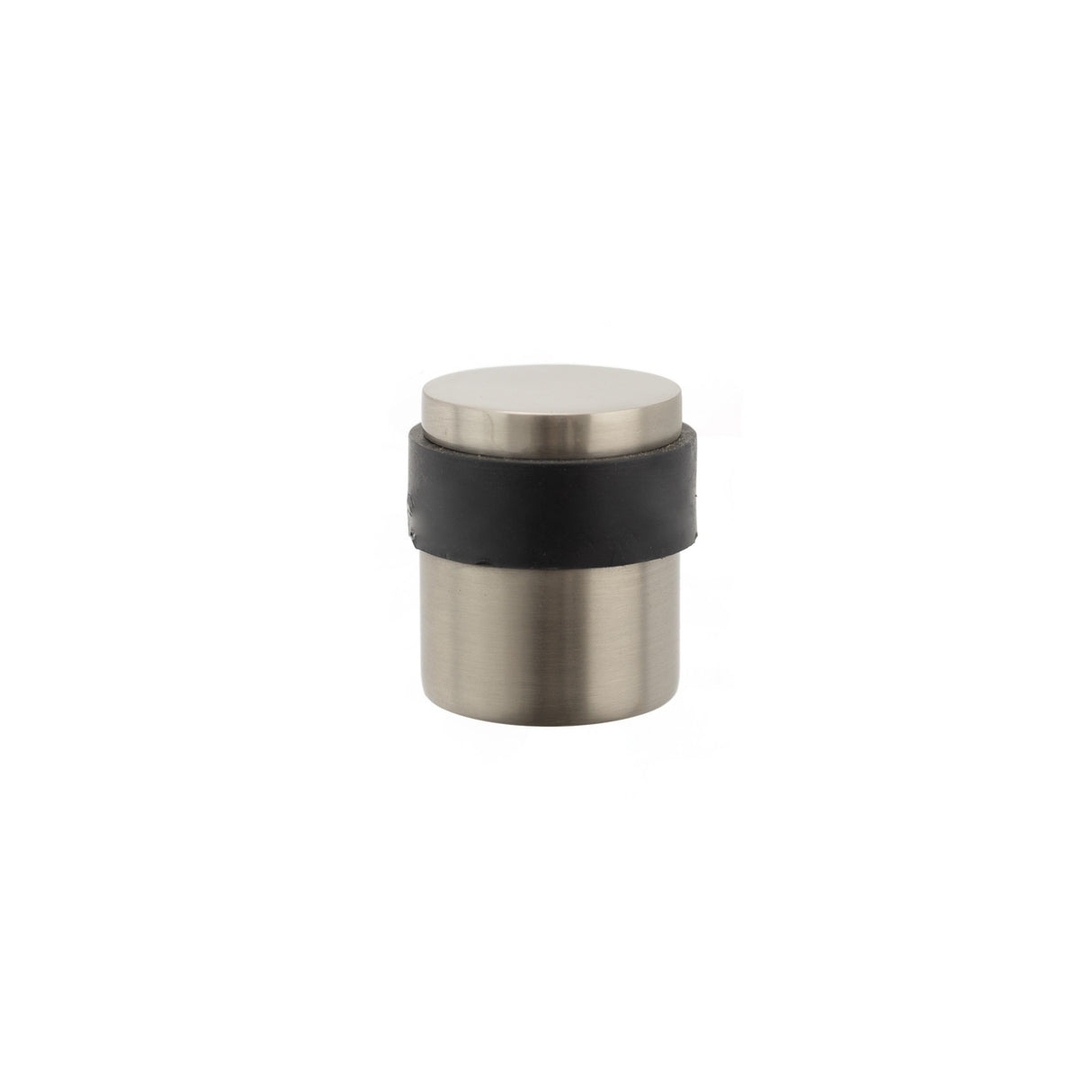 Quality image of Atlantic Cylinder Premium Floor Mounted Door Stop - Satin Nickel | Sku. adscpsn | available from Trade Door Handles.