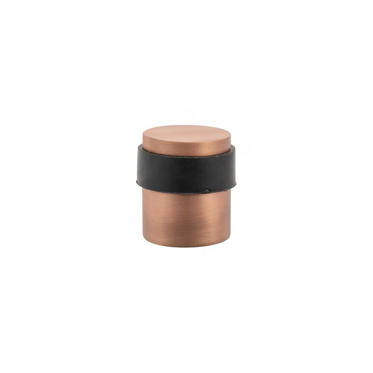 Quality image of Atlantic Cylinder Premium Floor Mounted Door Stop - Urban Satin Copper | Sku. adscpusc | available from Trade Door Handles.